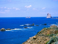 Roques de Anaga, "Felszuckerhüte" an der Nordostspitze von Tenerifa : Felsen, Meer, Felsformation